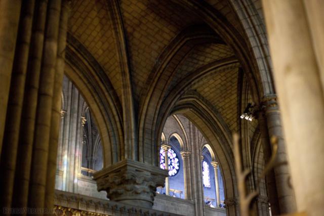 Gothic ribs - Paris, France