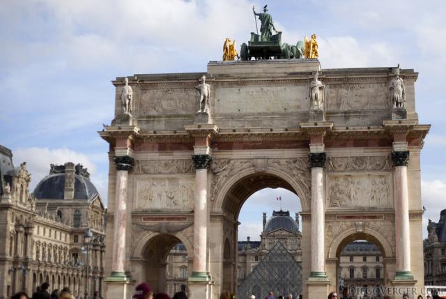 L’arc de Triomphe du Carrousel - Paris, France