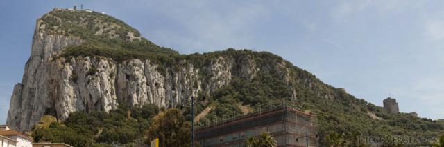 Panoramic view of the Rock of Gibraltar - Gibraltar