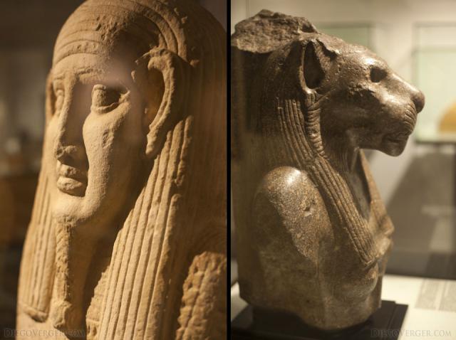 Lion-headed goddess - Barcelona, Spain
