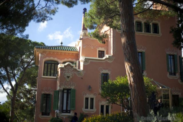 Gaudí House Museum at Park Güell - Barcelona, Spain