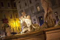 Fontana del Moro, Piazza Navona, Roma