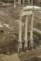 Tempio dei Dioscuri nel Foro Romano, Roma, Italia