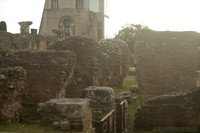 Rovine accanto alla Domus Flavia