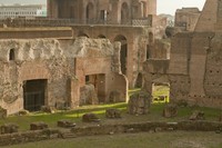 Edifici che circondano lo stadio di Domiziano