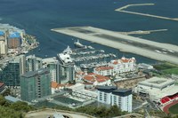 North District of Gibraltar and its international airport - Gibraltar