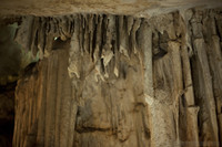 Fractured speleothems - Nerja, Spain