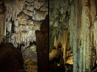 Diversi speleotemi - Nerja, Spagna