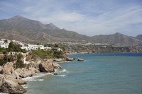 La sierra de Almijara y la costa de Nerja - Thumbnail