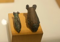 Sítulas egipcias en el Museo Egipcio de Barcelona, España