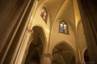 Pointed arch in the Temple of the Sacred Heart