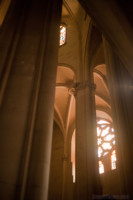 Interior of the Temple of the Sacred Heart of Jesus - Barcelona, Spain