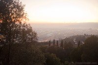 Ocaso desde el Montjuïc, Barcelona