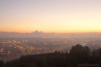 Coucher de soleil à L’Hospitalet - Barcelone, Espagne