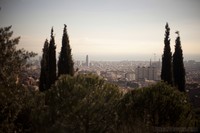 Panoramic view of Barcelona