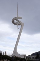 Torre di telecomunicazioni di Montjuïc - Barcellona, Spagna