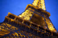 Cara noroeste de la torre Eiffel - París, Francia