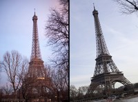 La torre Eiffel de día - París, Francia