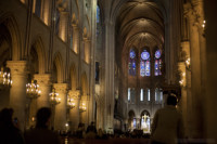 Nave central de Notre-Dame - París, Francia