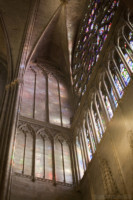 Southern rose window of Notre-Dame - Paris, France