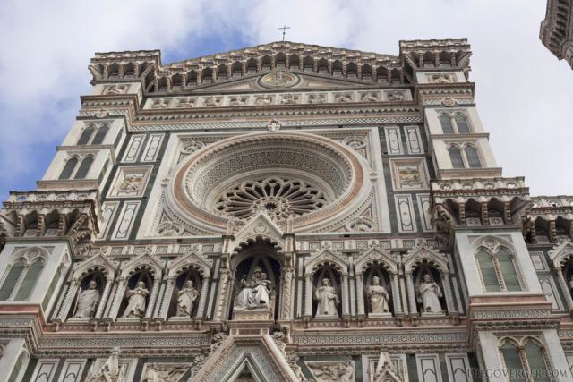 Fachada de la Catedral de Florencia Fachada de la Catedral de Florencia