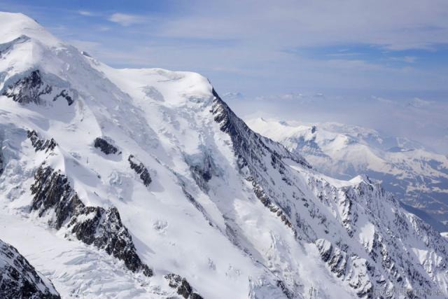 Monte Bianco dall'Aiguille du Midi - Pisa, Italia