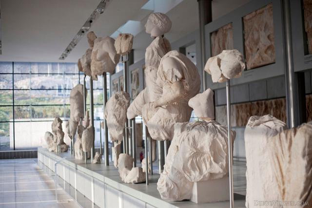 El museo de la Acrópolis - Atenas, Grecia