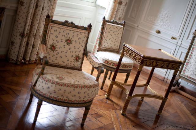 Interno del Petit Trianon - Versailles, Francia