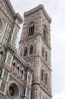 Le campanile de Giotto à côté de la Cathédrale de Florence - Florence, Italie