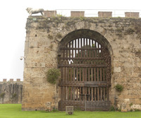 Porta del Leone delle mura di Pisa, XII secolo - Pisa, Italia