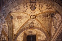 Quadripartite ribbed vault in the Palazzo Vecchio - Florence, Italy