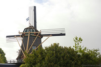 Une autre vue du moulin à vent Eendragt - Weesp, Pays-Bas