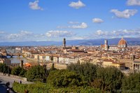 Panoramica de la ciudad de Florencia Italia - Florencia, Italia