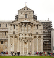 Transepto sur de la Catedral de Pisa - Pisa, Italia