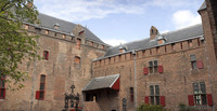 Inner courtyard of Muiden Castle - Muiden, Netherlands