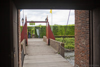 Le pont en pierre et le pont-levis de Muiderslot - Muiden, Pays-Bas