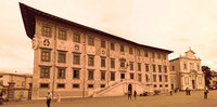 Scuola Normale Superiore in infrared - Pisa, Italy