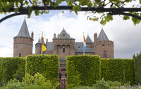 The Castle of Muiden as seen from its gardens The Castle of Muiden as seen from its gardens - Thumbnail