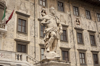 Statue du Duc Cosme Ier de Médicis - Pise, Italie