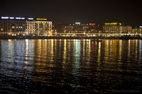 Ginebra de noche - Ginebra, Suiza