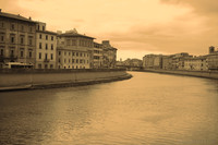 The Arno across Pisa The Arno across Pisa