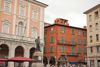 Statue de Giuseppe Garibaldi sur la Piazza Garibaldi de Pise - Pise, Italie