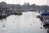 La vieille-ville de Genève depuis le quai - Genève, Suisse