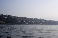 Lago Lemán y Cologny - Como, Italia