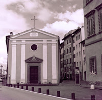 La chiesa di Santa Cristina nella riva dell'Arno - Pisa, Italia