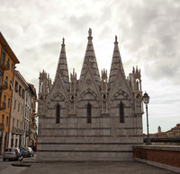 Église Santa Maria della Spina - Pise, Italie