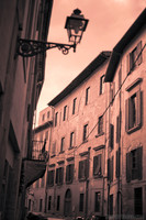 A street of Pisa in infrared - Pisa, Italy