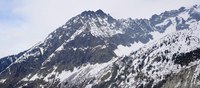 Versant nord du glacier Mer de Glace - Chamonix, France