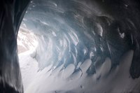 The Ice Cave inside the Mer de Glace glacier - Chamonix, France