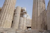 Propilei dell'Acropoli ateniese - Atene, Grecia